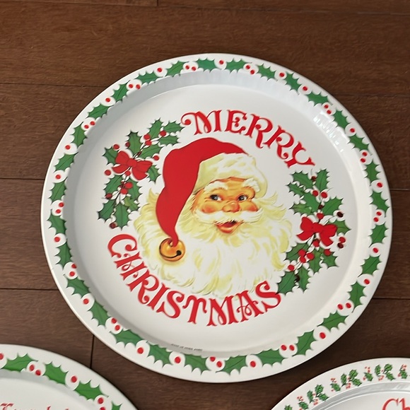Vintage Holiday Trays - Picture 3 of 5